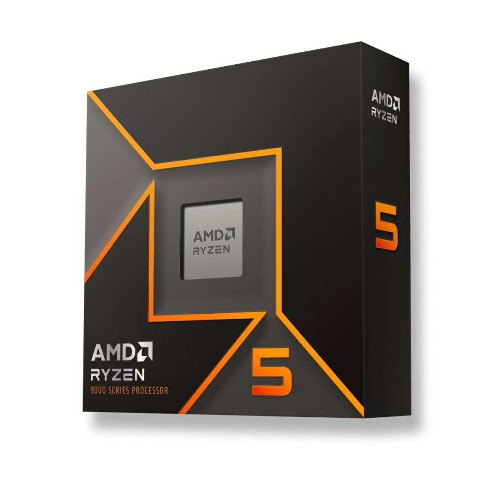 AMD Ryzen 5 9600X CPU 6 Cores 5.4 GHz AM5 Boxed Without Cooler
