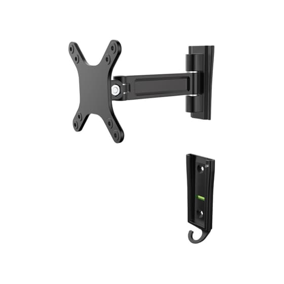 Βάση Τηλεόρασης Επιτοίχια Manhattan 460965 με Βραχίονα 13"- 27" έως 15 kg