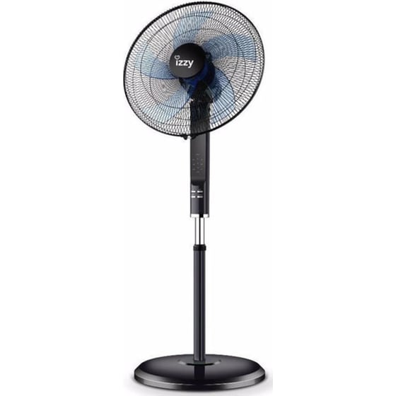 IZZY IZ-9004 Ανεμιστήρας Δαπέδου 70W 46cm με Τηλεχειριστήριο
