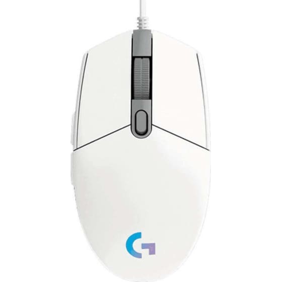 Logitech G G102 Lightsync Gaming Ενσύρματο Ποντίκι - Λευκό