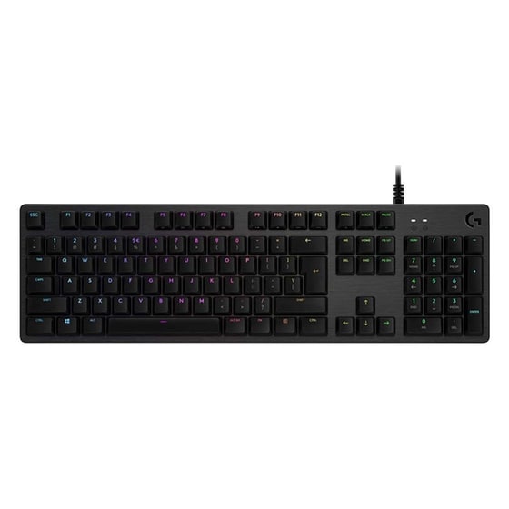 Logitech G G512 Gaming Μηχανικό Ενσύρματο Πληκτρολόγιο με GX Brown διακόπτες και RGB φωτισμό (US)