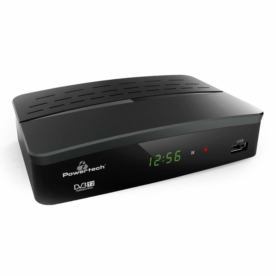 Powertech PT-779 HEVC H.265 DVB-T2 MPEG4 FHD Digital Receiver-Media Player