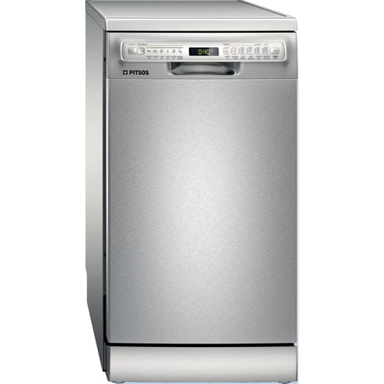 PITSOS DSS60I00 για 9 Σερβίτσια Inox Πλυντήριο Πιάτων