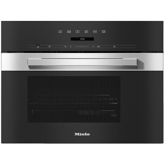 MIELE DG 7240 D 40 Lt Μαύρο Εντοιχιζόμενος Φούρνος Άνω Πάγκου
