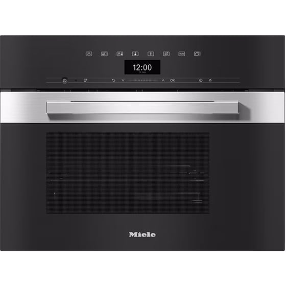 MIELE DG 7440 40 Lt CleanSteel Εντοιχιζόμενος Φούρνος Άνω Πάγκου