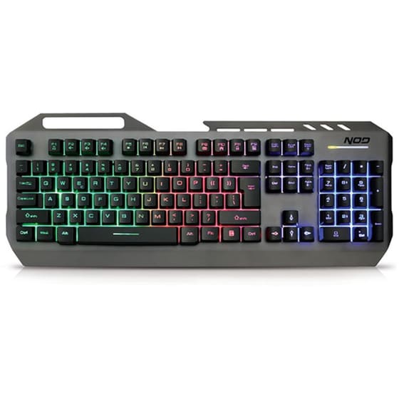NOD Defender Gaming Ενσύρματο Πληκτρολόγιο με RGB φωτισμό (US)