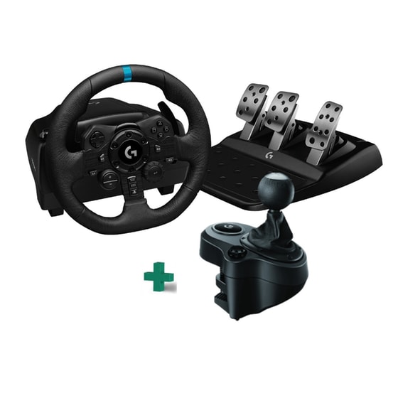 LOGITECH Gaming Set G923  PS5/PS4/PC Driving Wheel & Driving Force Shifter
