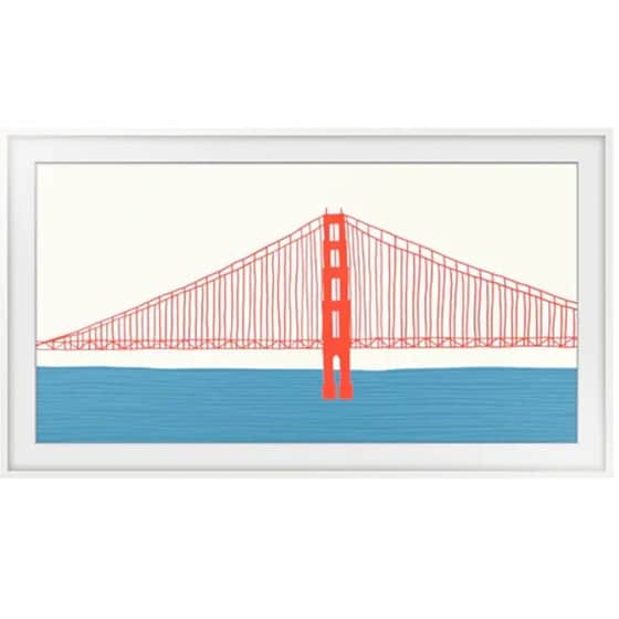 Μαγνητικό Πλαίσιο Τηλεόρασης Samsung The Frame 65" VG-SCFA65WTCXC - Λευκό