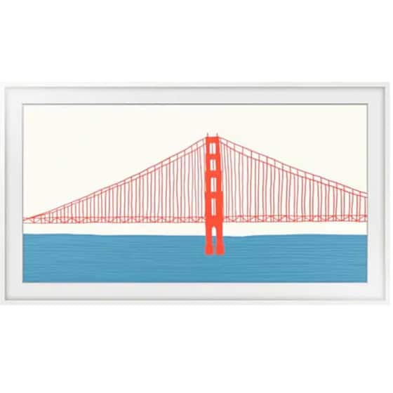 Μαγνητικό Πλαίσιο Τηλεόρασης Samsung The Frame 75" VG-SCFA75WTBXC - Λευκό