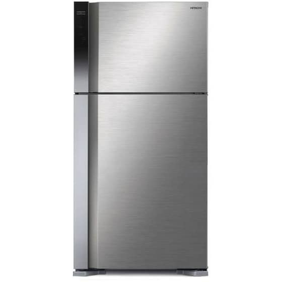 HITACHI R-V611PRU0 (BSL) Full No Frost 510 Lt Inox Δίπορτο Ψυγείο