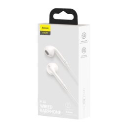 Baseus Earphone Encok H16 Wired Length 1.2m White