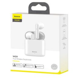 Baseus Earphone Bluetooth Encok W09 True Wireless White