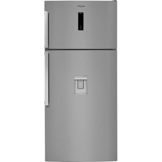 WHIRLPOOL W84TE 72 X AQUA 2 No Frost 587 Lt Inox Δίπορτο Ψυγείο