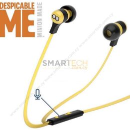 Minions Tom EarPhones Black/Yellow