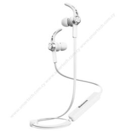 Baseus Earphone Bluetooth Licolor Magnet Silver-White