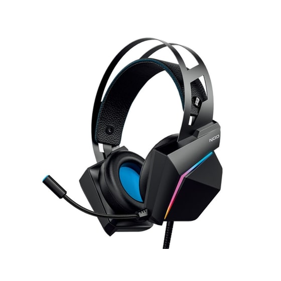 Ακουστικά Headset Nod Chaos RGB με Μικρόφωνο - Μαύρο