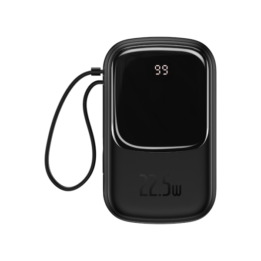 Baseus Power Bank 20000mAh QPOW 22.5W with Type C Cable Black