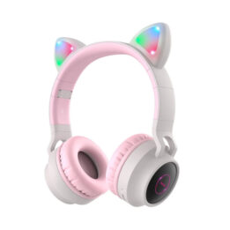 Hoco W27 Cat Wireless Headphones Grey