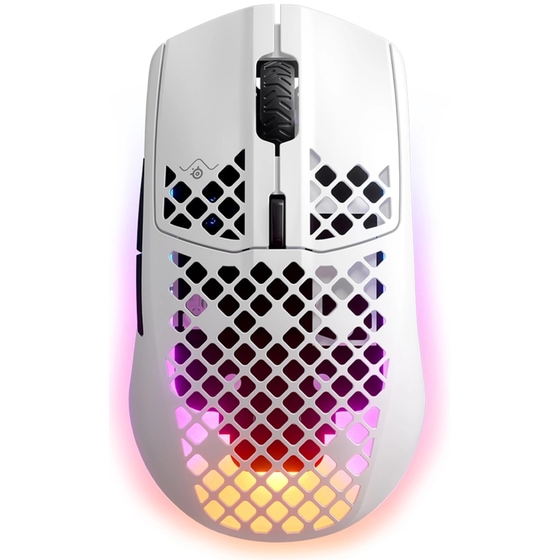 Steelseries Aerox 3 Wireless 2022 Edition Snow RGB Gaming Ασύρματο Ποντίκι - Λευκό