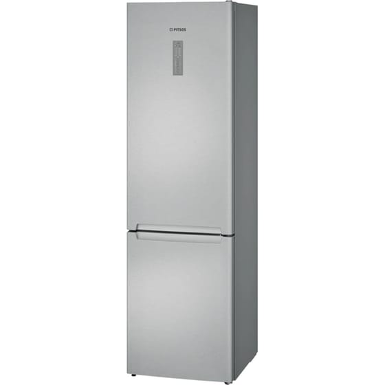 PITSOS PKNB39XIE2 Full No Frost 368 Lt Brushed Steel Antifinger Ψυγειοκαταψύκτης