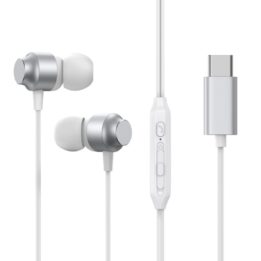 Joyroom  USB-C in-ear headphones Silver