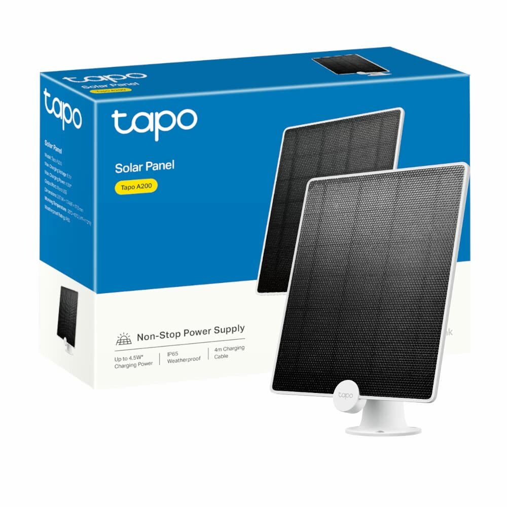 TP-LINK Tapo A200 Solar Panel For Tapo Battery Cameras C420/C425/C400