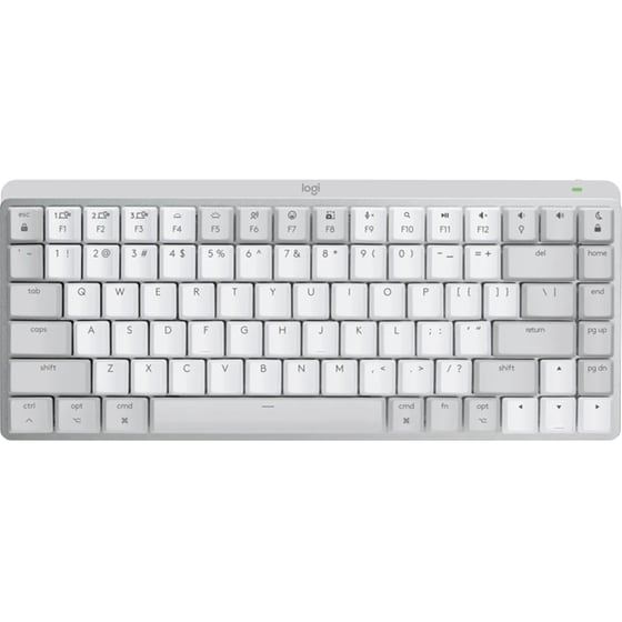 Logitech MX Mechanical Mini for Mac Ασύρματο Πληκτρολόγιο Ανοιχτό Γκρι (US)