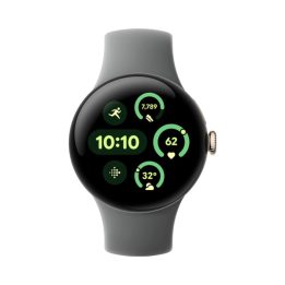 Google Pixel Watch 3 45mm Matte Hazel Aluminium with Hazel Band