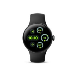 Google Pixel Watch 3 41mm Matte Black Aluminium with Obsidian Band
