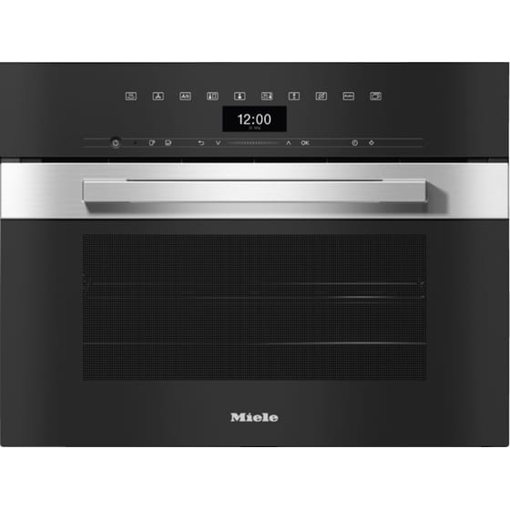 MIELE DGC 7440 HC PRO 47 Lt Inox Εντοιχιζόμενος Φούρνος Άνω Πάγκου
