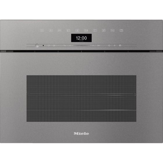 MIELE DGC 7440 HCX PRO 47 Lt Γκρι Εντοιχιζόμενος Φούρνος Άνω Πάγκου