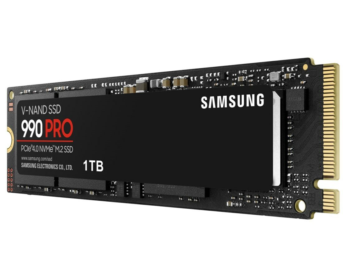 1TB M.2 SSD NVME Gen.4 Samsung 990 Pro  (MZ-V9P1T0BW)