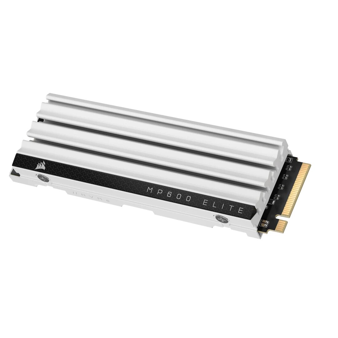 1TB M.2 SSD NVMe Corsair MP600 Elite Gen.4 With Heatsink PS5 Compatible White (CSSD-F1000GBMP600ECS)