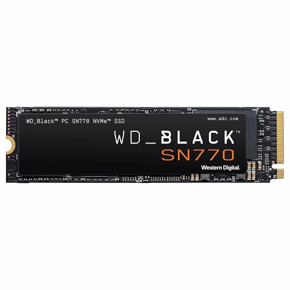 500GB M.2 SSD NVME Gen.4 Western Digital Black