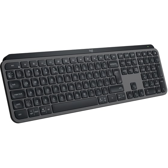 Logitech MX Keys S Ασύρματο Bluetooth Πληκτρολόγιο Γραφίτης (US)
