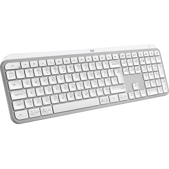 Logitech MX Keys S Ασύρματο Bluetooth Πληκτρολόγιο Ανοιχτό Γκρι (US)