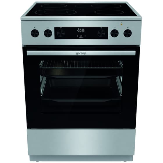 GORENJE GECS6C70XPA 71 Lt Inox Ηλεκτρική Κουζίνα Κεραμική