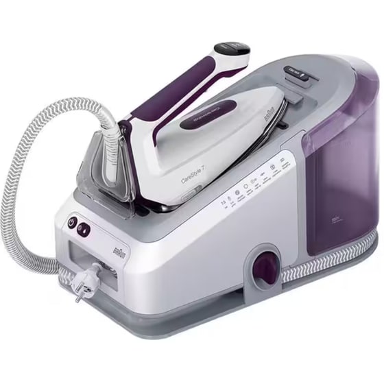 BRAUN CareStyle 7 IS7266VI 7.5 bar με Δοχείο Νερού 2 L Μωβ Σύστημα Σιδερώματος