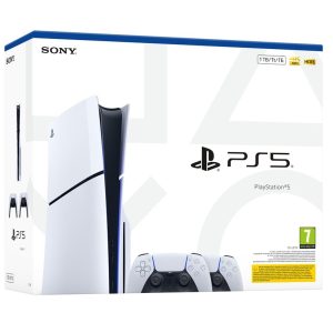 Sony Playstation 5 PS5 Slim Standard Edition D Chassis 1TB With 2 Dualsense Controllers