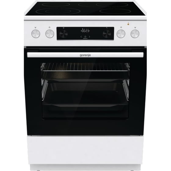 GORENJE GECS6C70WPA 71 lt Λευκό Ηλεκτρική Κουζίνα Κεραμική