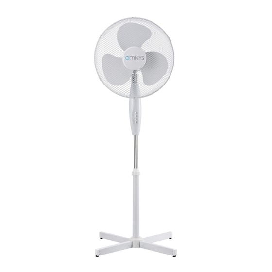 OMNYS CSF-40W 40W 40cm Ανεμιστήρας Δαπέδου