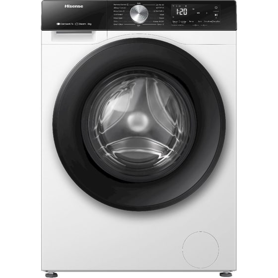 HISENSE WF3S8043BW3 8 kg 1400 Στροφές Λευκό Πλυντήριο Ρούχων