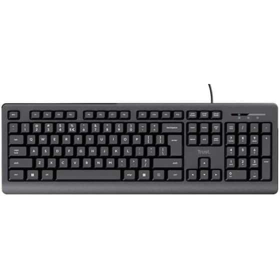 Trust Primo Ασύρματο Πληκτρολόγιο/Ποντίκι σετ - Μαύρο (US)