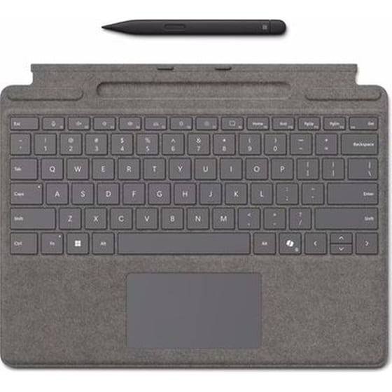 Microsoft Surface Pro Signature Keyboard with Slim Pen - Platinum