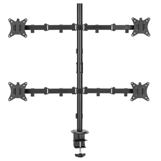 Βάση στήριξης οθόνης με βραχίονα SBOX LCD-352/4-2 17" - 32" - Μαύρο