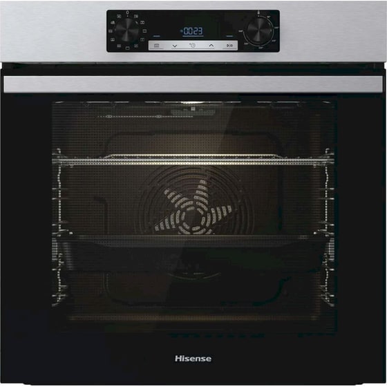 HISENSE BI62216AX 77 Lt Inox Εντοιχιζόμενος Φούρνος Άνω Πάγκου