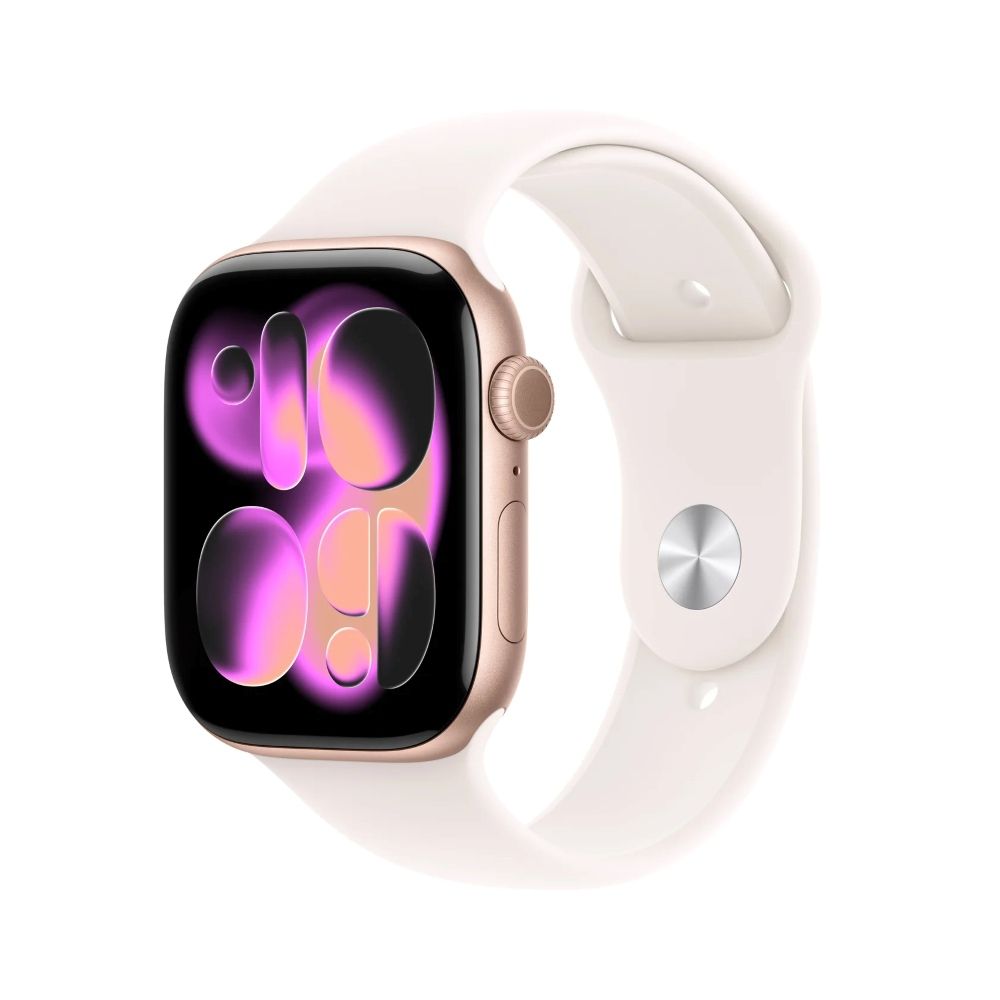 APPLE WATCH SERIES 11 GPS 42MM ROSE GOLD LIGHT BLUSH SB S/M