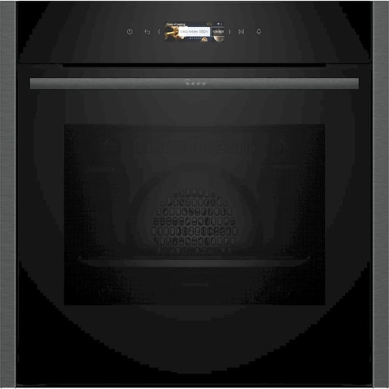 NEFF B24CR71G0 71 Lt Μαύρο Εντοιχιζόμενος Φούρνος Άνω Πάγκου