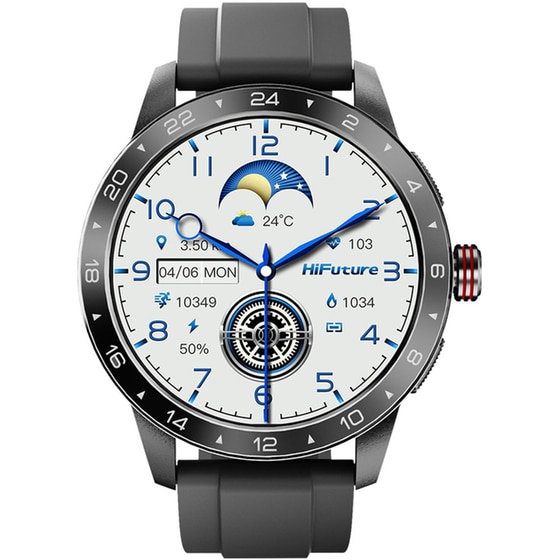 Smartwatch HiFuture Flex2 46mm - Night Black