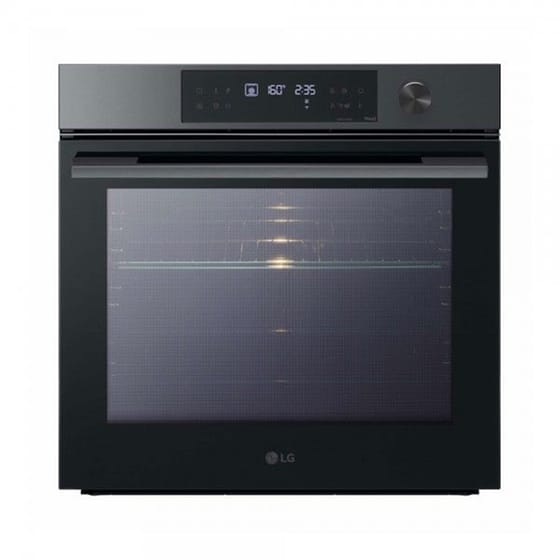 LG WS7D7631WB InstaView™ 76 Lt Ανθρακί Εντοιχιζόμενος Φούρνος Άνω Πάγκου